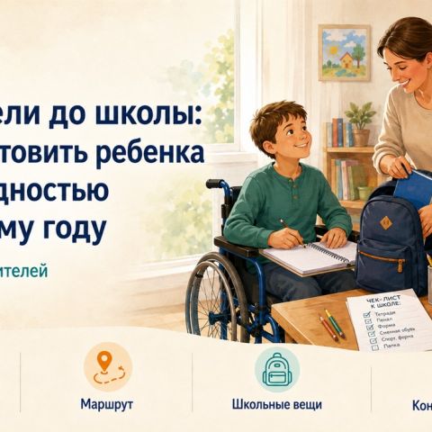 Две недели до школы: как помочь ребенку с инвалидностью вернуться к учебе