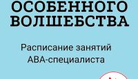 «Школа особенного волшебства». Занятия с АВА-терапевтом