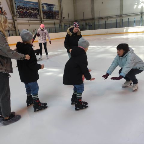 Адаптивное катание на коньках в рамках проекта «Чудо-Спорт»
