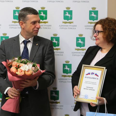 Светлана Григорьева получила Благодарность Уполномоченного по правам человека Российской Федерации