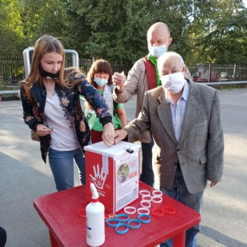 Болельщики "Томи" поддержали подопечного фонда