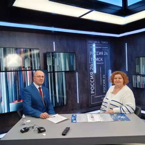 Накануне дня рождения: интервью президента фонда "Обыкновенное чудо" в эфире канала "Россия.24"