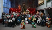 Около 100 подопечных фонда посетили новогодний праздник во Дворце творчества детей и молодежи