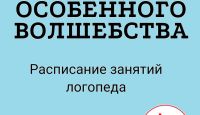 Занятие с логопедом в рамках «Школы особенного волшебства»